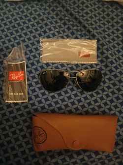 Genuine Ray Ban Aviator Sunglasses