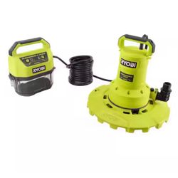 RYOBI Submersible Pump 