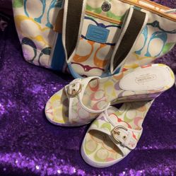 Coach Original Plataforma Y Cartera 