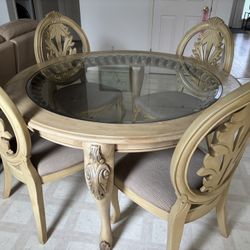 Vintage Round Table Set