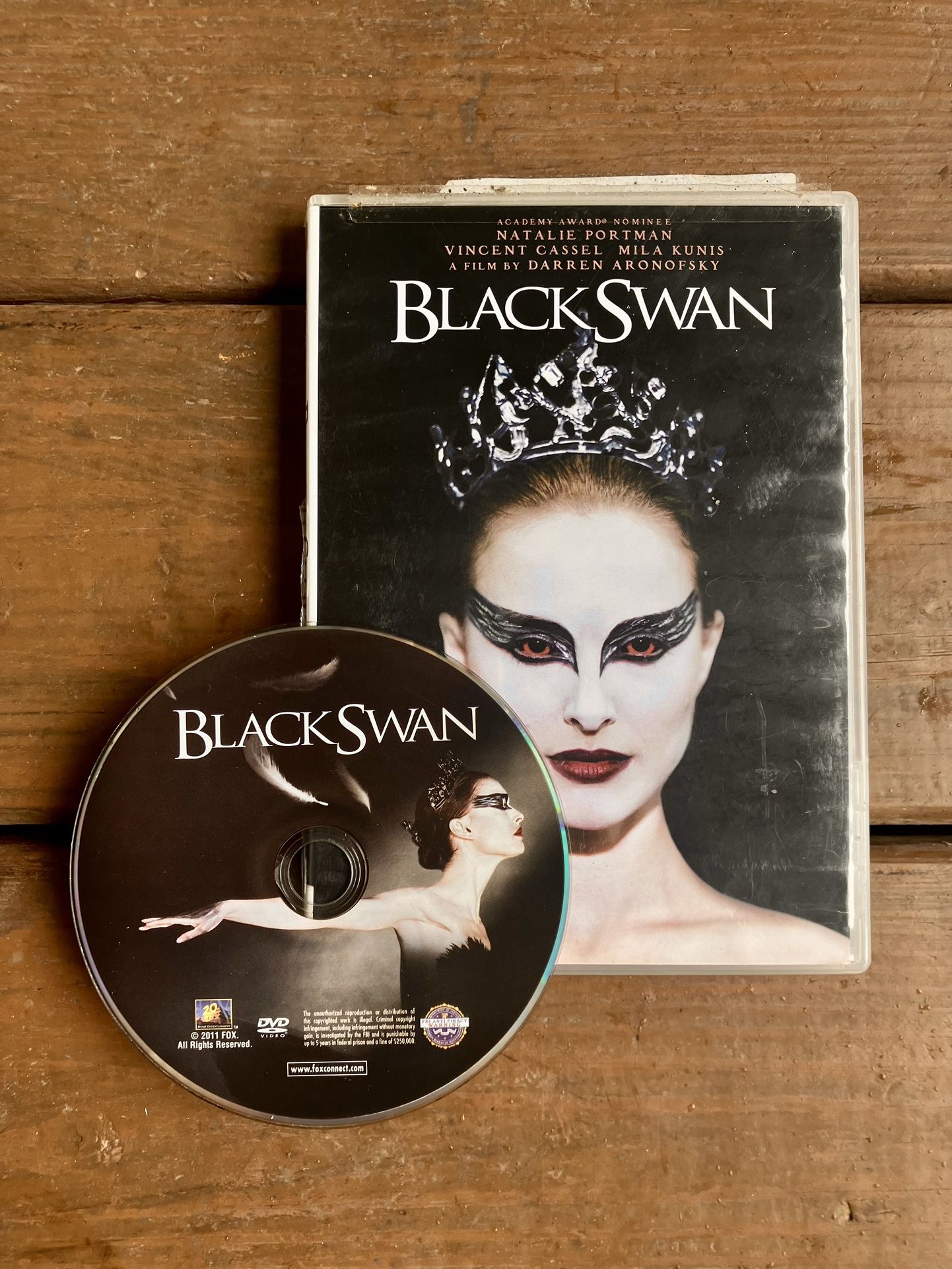 Black Swan DVD Natalie Portman Mila Kunis - Excellent Condition