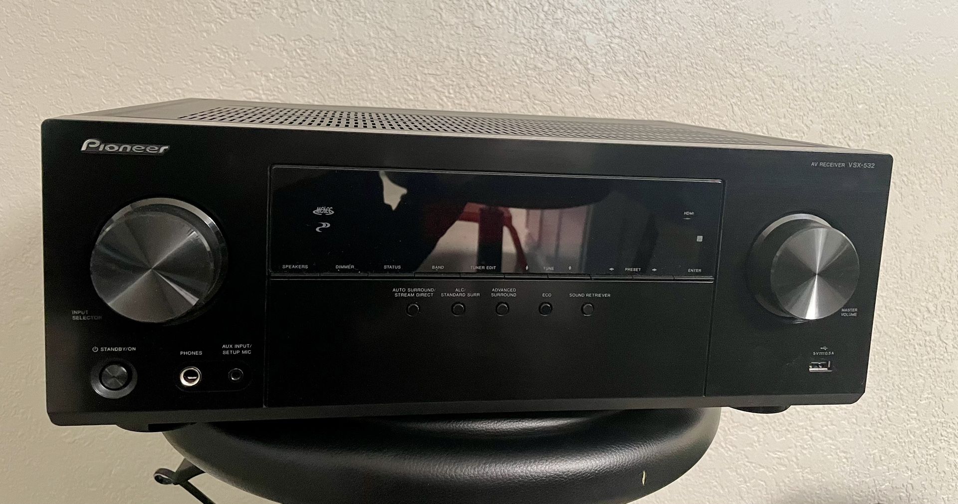 Pioneer Surround Sound A/V Receiver - Black (VSX-532)