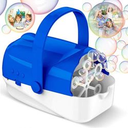 HAMDOL BUBBLE MACHINE, AUTOMATIC BUBBLE BLOWER, PORTABLE BUBBLE