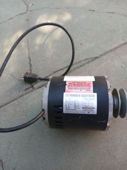 Swamp cooler motor