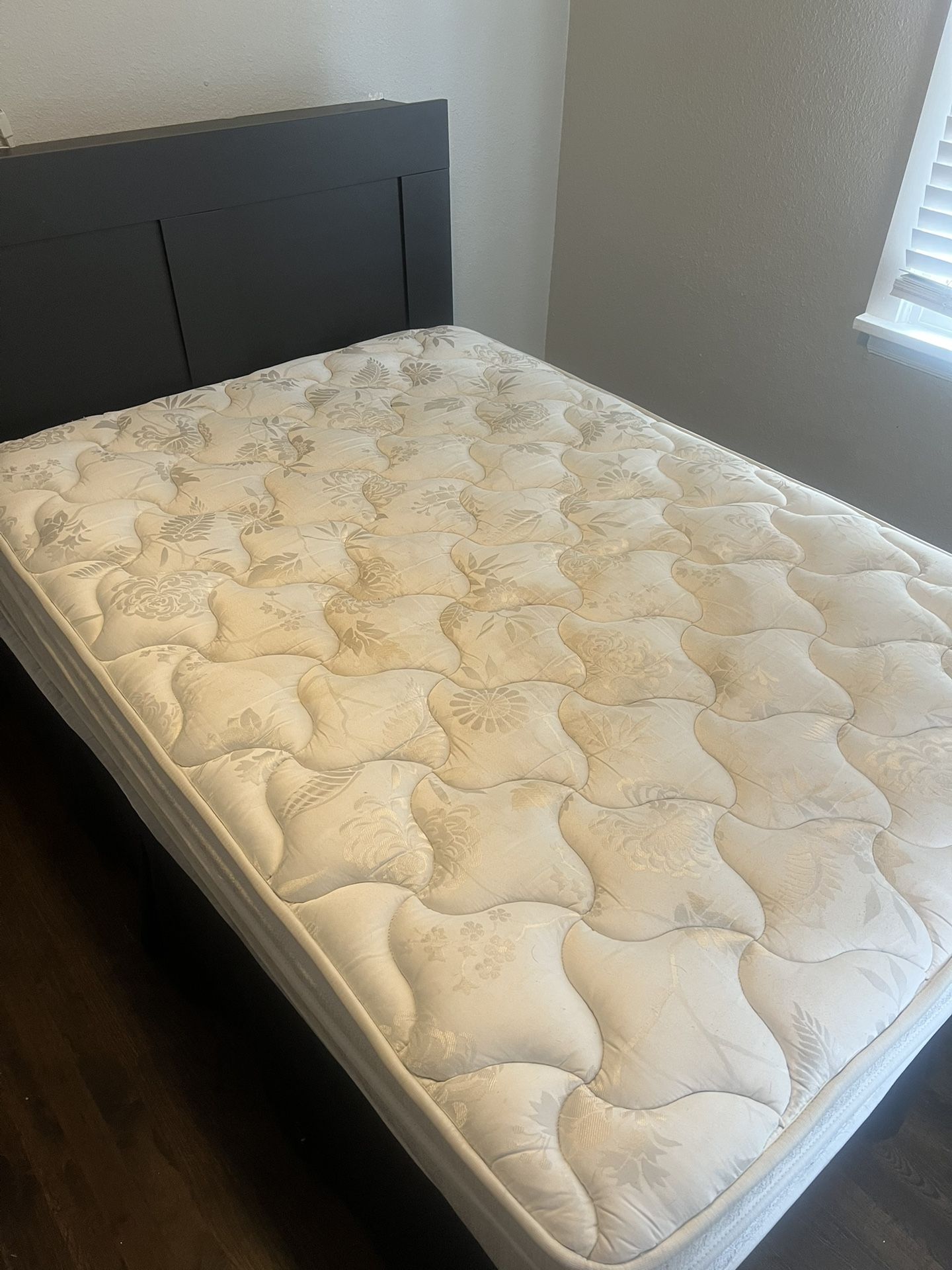 Full Size Mattress, Ikea Headboard And Bed Frame
