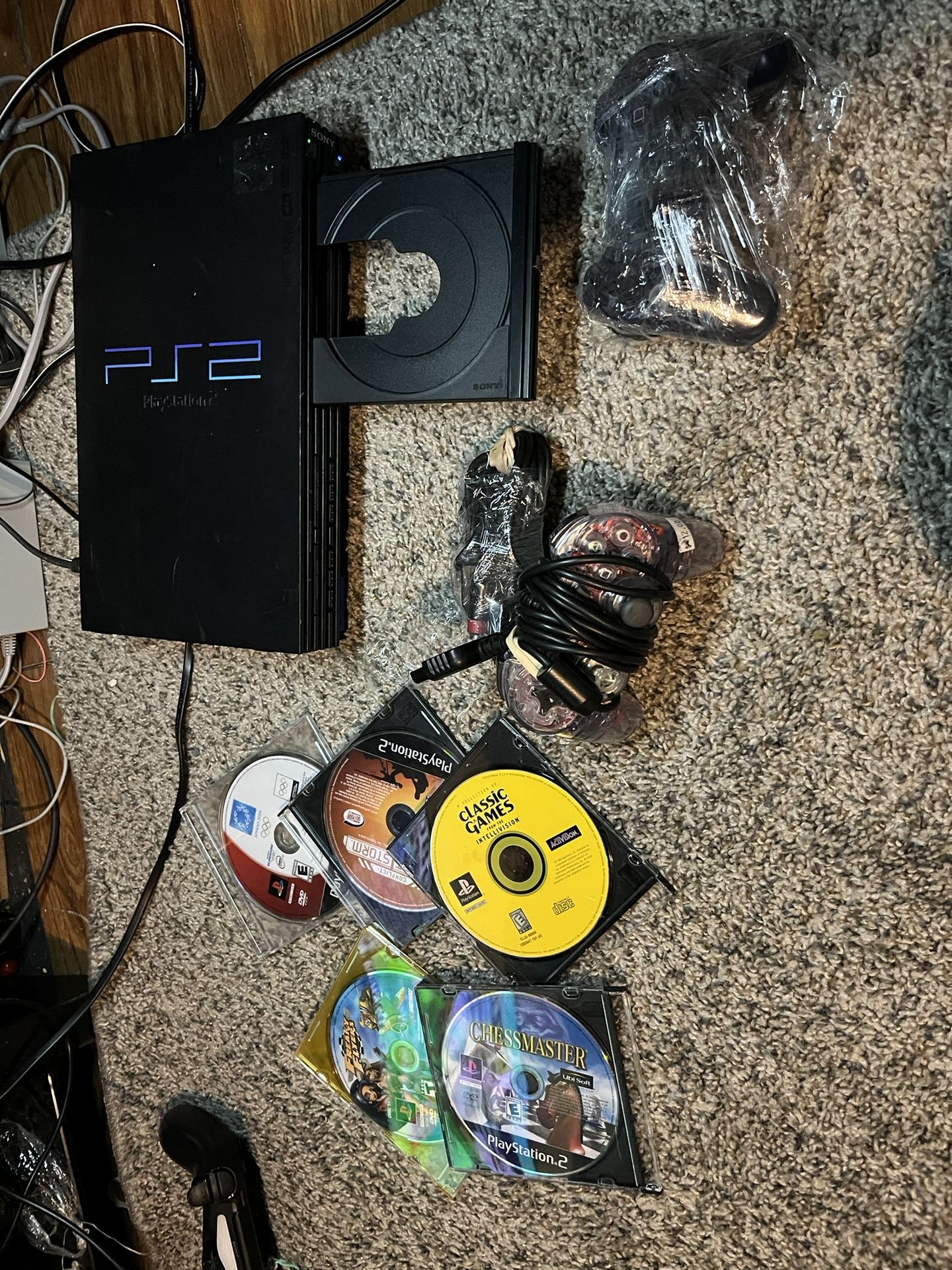PlayStation 2 System With Games 