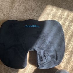 Cloud Bliss Seat Cushion with Memory Foam 