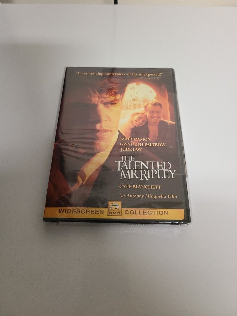 DVD THRILLER The Talented Mr. Ripley With MATT DAMEN