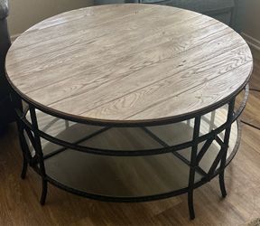 La-z-boy gray wood finish coffee table