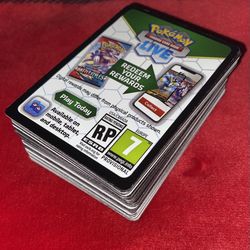 100 TCG Pokemon Online Codes
