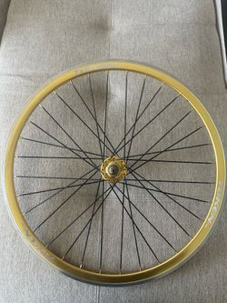 Token C30A 700c Track Wheelset - Fixed Gear / Single Speed - Gold Flip-Flop