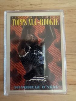 1993 Topps All-Rookie 1st Team  Shaquille O'Neal #152 Rookie Card Orlando Magic
