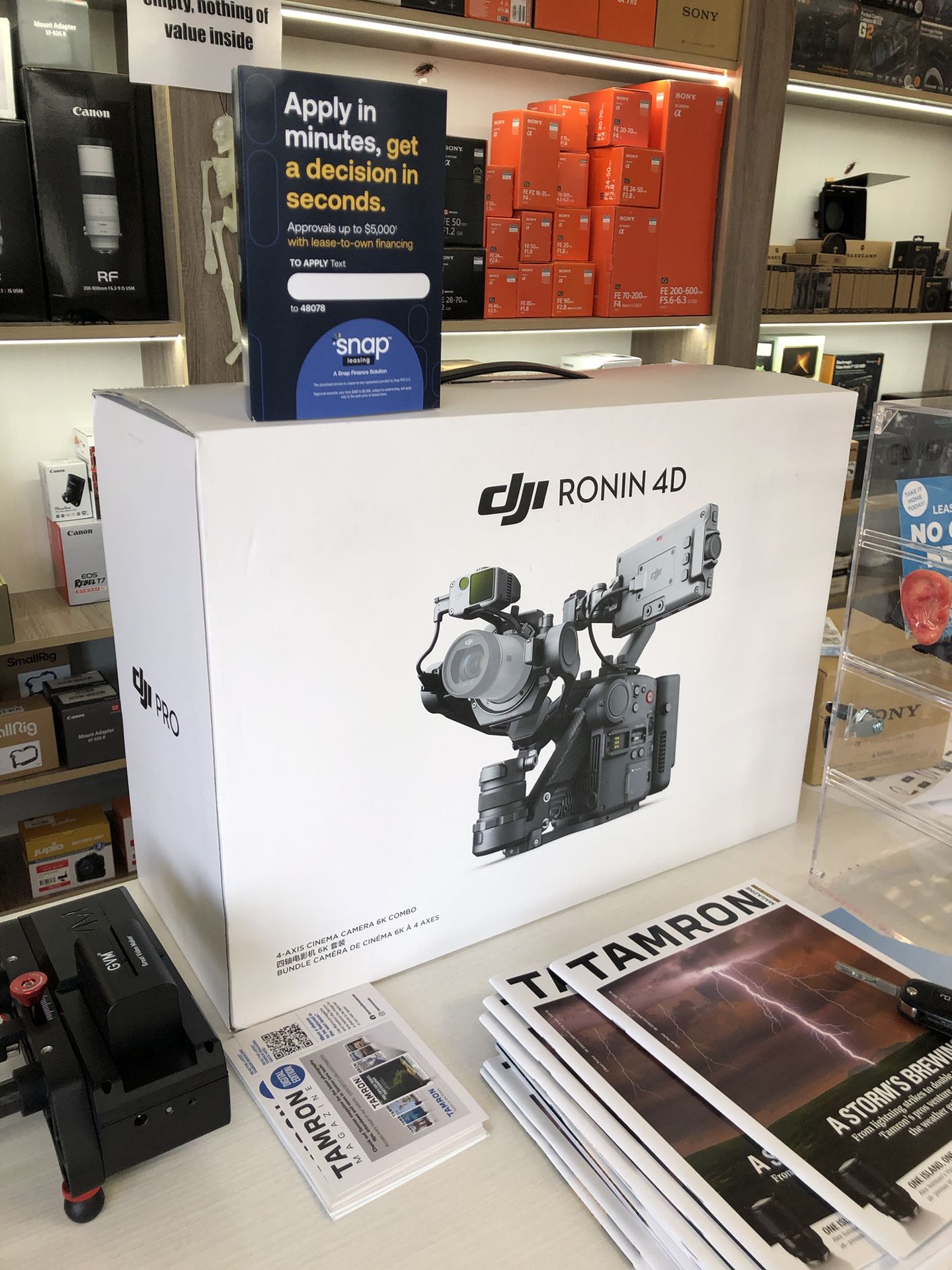 DJI Ronin 4D Camera (Located In Downey CA)