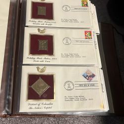 Golden Replicas Of United States Stamps