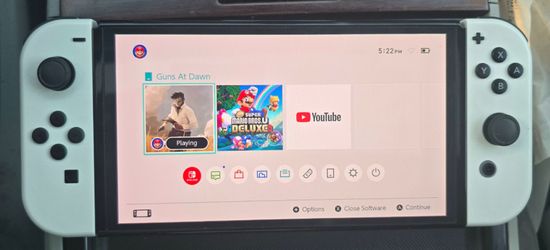 Nintendo Switch Oled + Mario Bros U Deluxe
