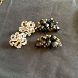 Vintage Trifari Clip Earrings