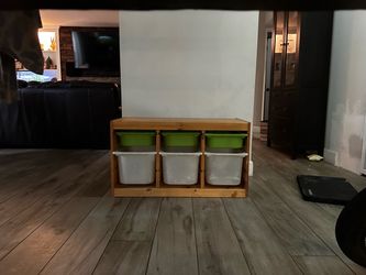 Kids toy cabinet