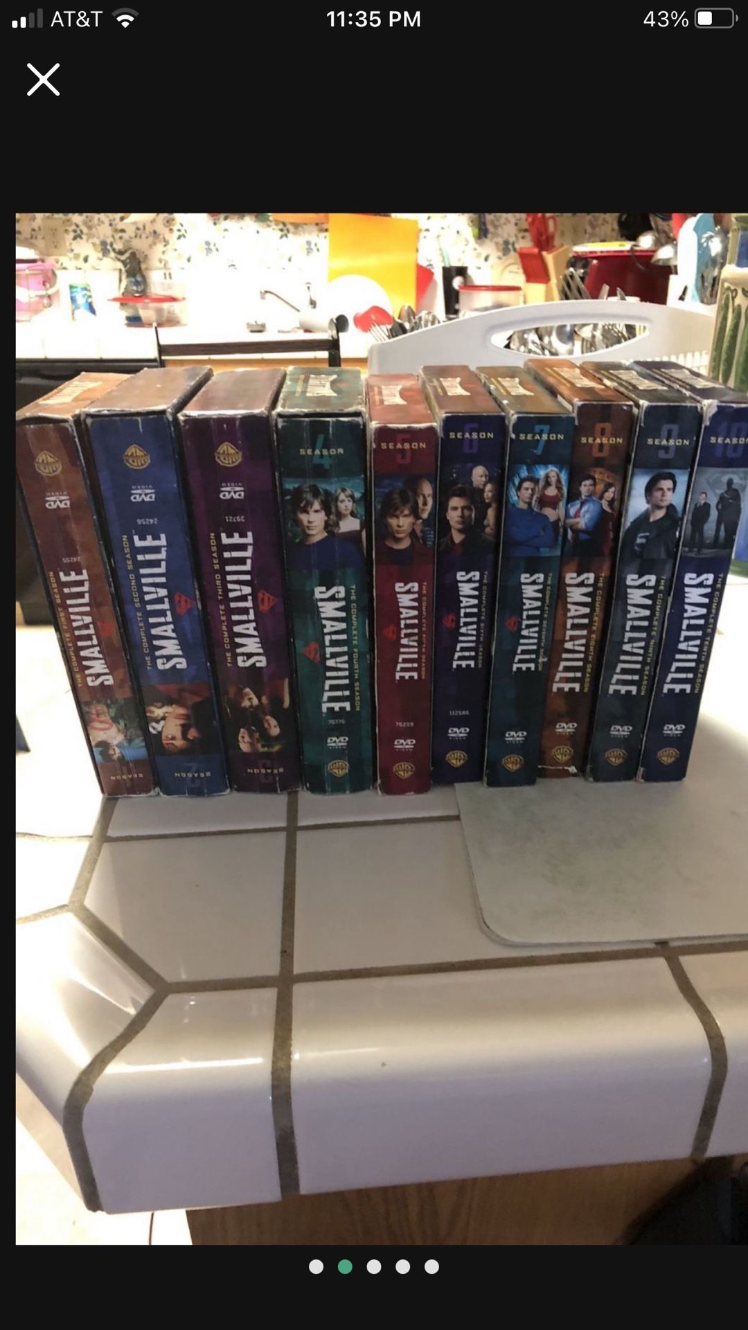 SMALLVILLE Complete Series Seasons 1 - 10