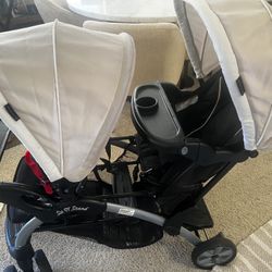 Double Sit And Stand Baby Trend Stroller 