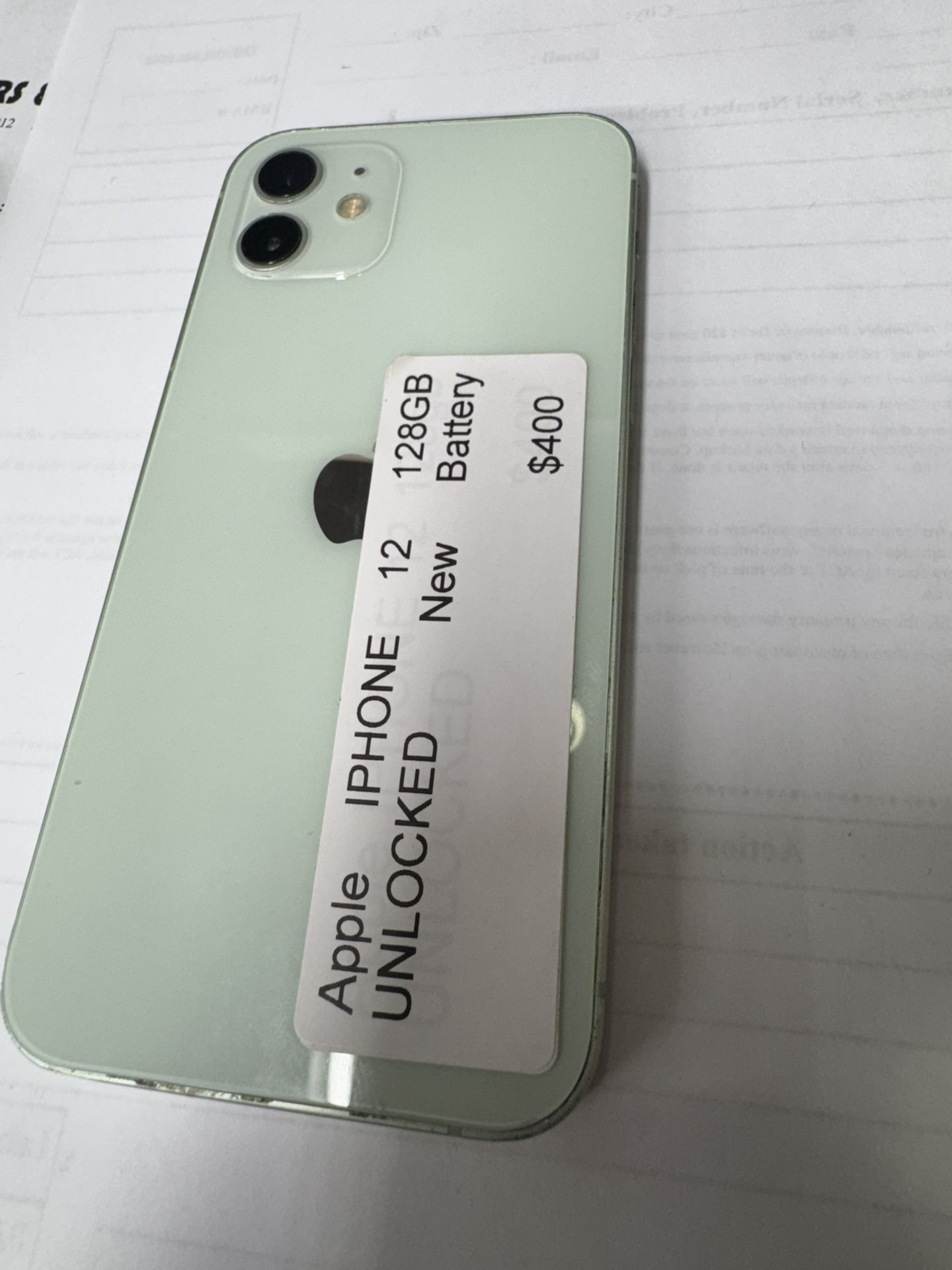 Apple iPhone 12 128gb New Battery Unlocked