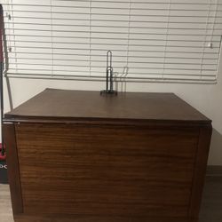 Brown table