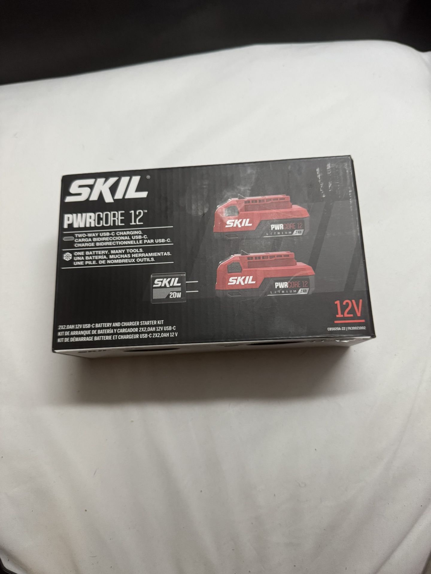SKIL PWR CORE 12 -V 2 -Pack Lithium-ion ( 2 Ah 2 Ah Battery and Charger )