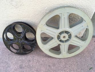 Vintage movie reels