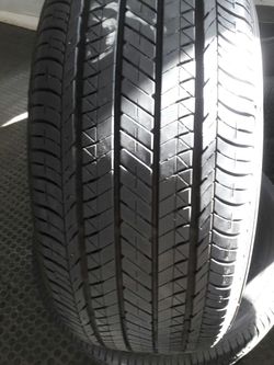 I have a nice set of matching tires Bridgestone 205/55R16 with the installation
