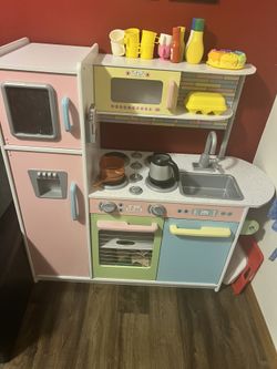 Pastel Kid Plat Kitchen