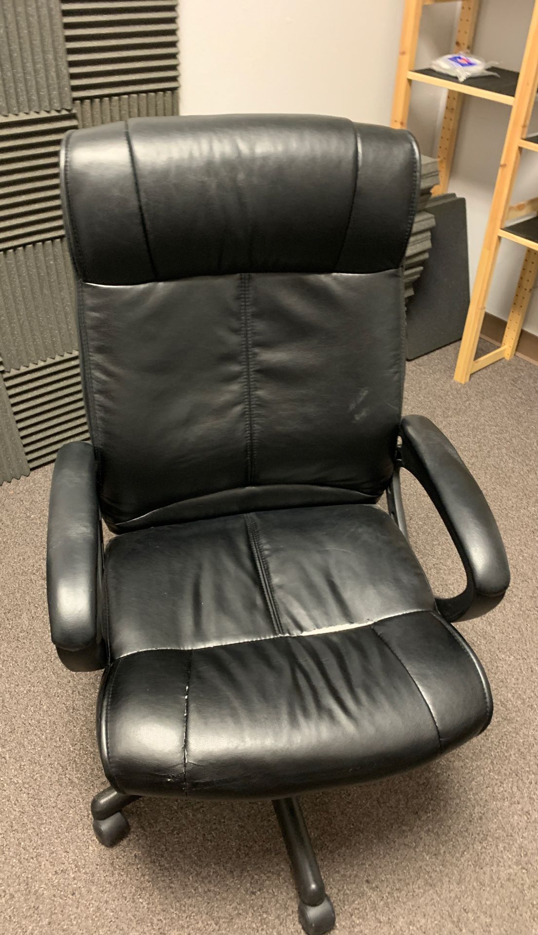 Tall Desk Chair. Some wear. Good condition