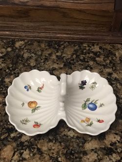 Vintage Petite Fruit Raintree Ltd Japan Dish With Handle