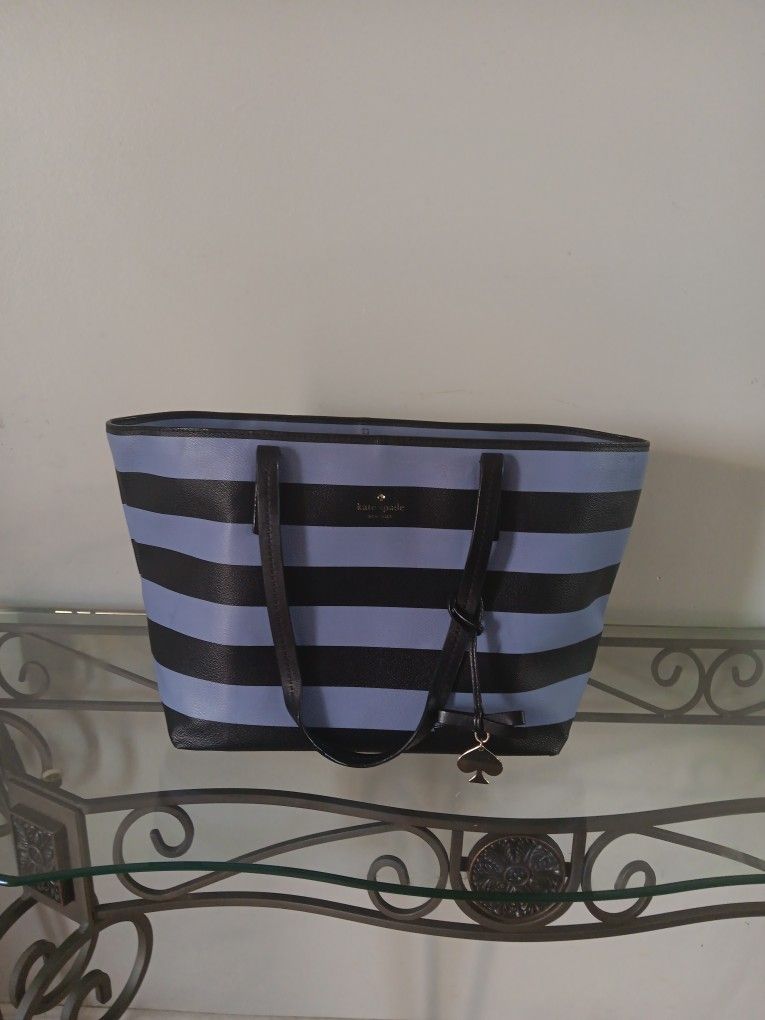 Kate Spade Black/purple Tote Bag