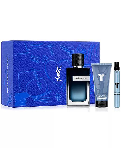 Yves Saint Laurent Men's 3-Pc. Y Eau de Parfum Gift Set

