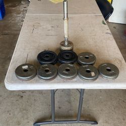 45 Lbs Of Standard Size Weighs 