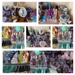 Crystal Quartz Towers And sphere