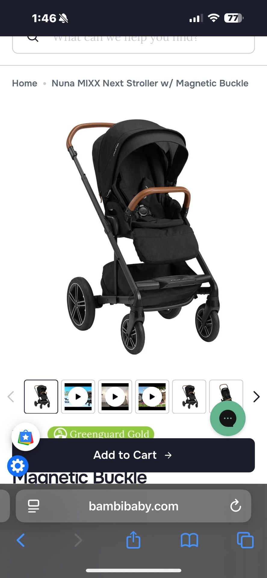 NUNA STROLLER
