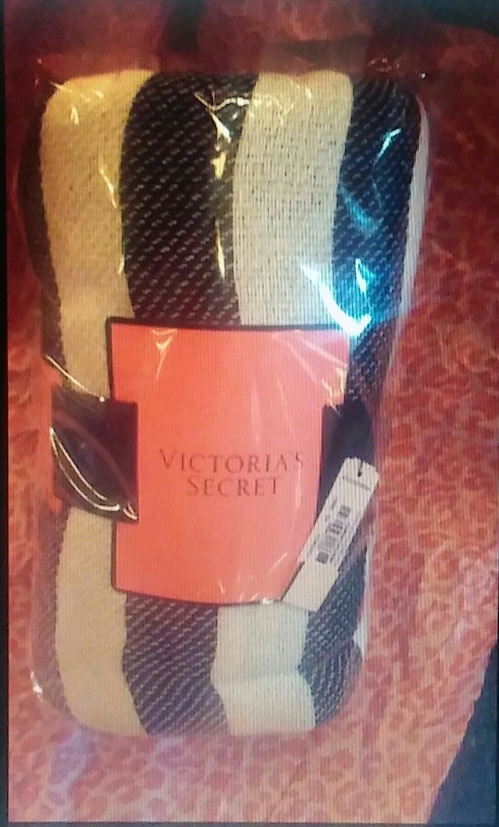 Victoria's Secret blanket.