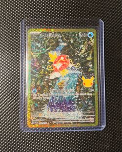pokemon 30th anniversary card Magikarp