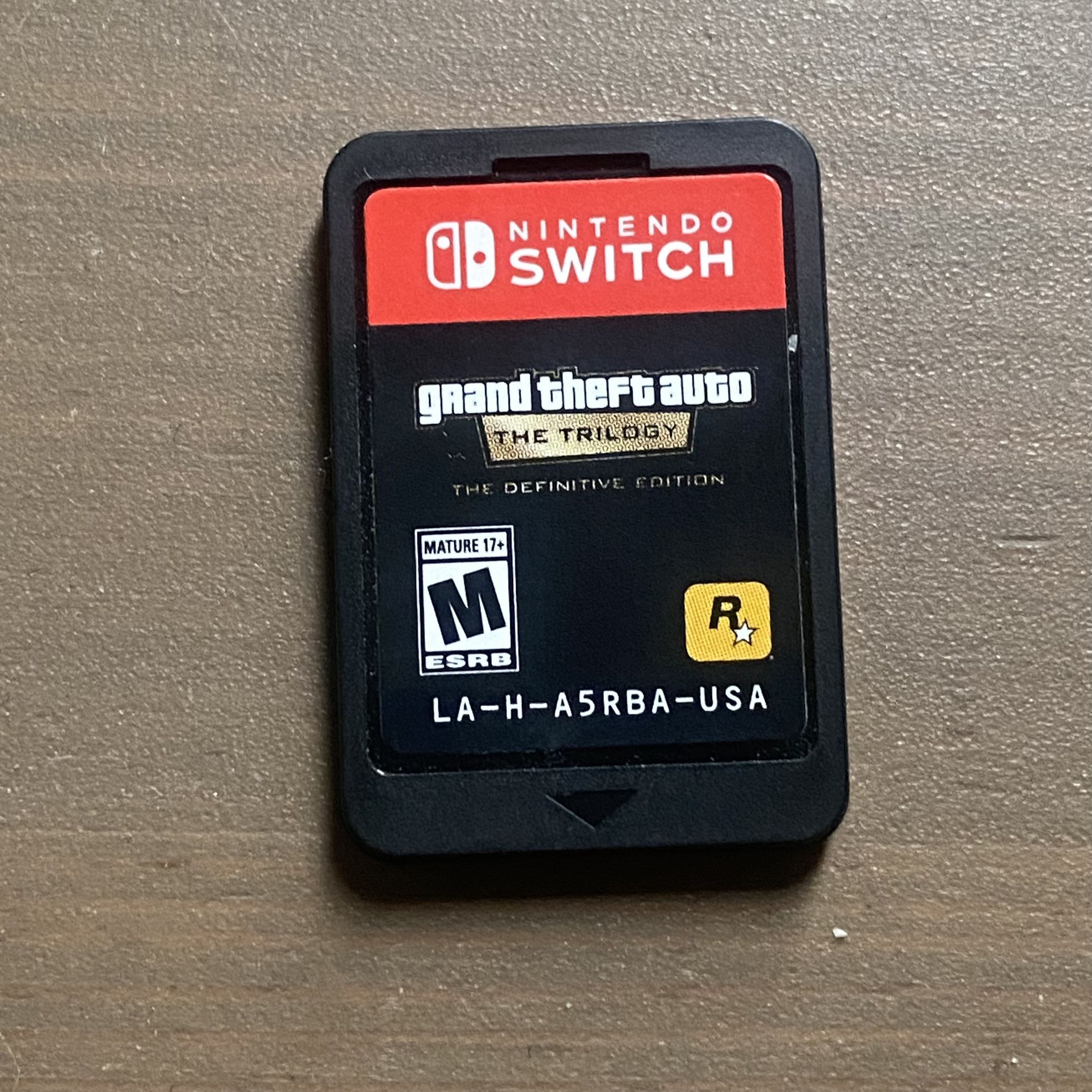 Grand Theft Auto: The Trilogy - The Definitive Edition Nintendo Switch