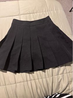 Black Pleated Skort Size Small. Built-In Short. Brand New