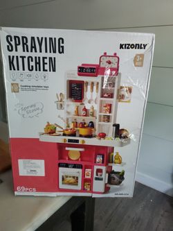 Spraying kitchen