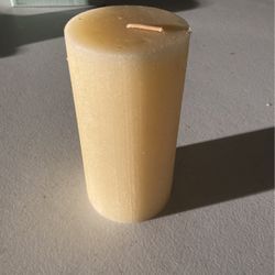 Textured Pillar Candle Party Lite