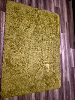 Lime Green Kids Carpet $2