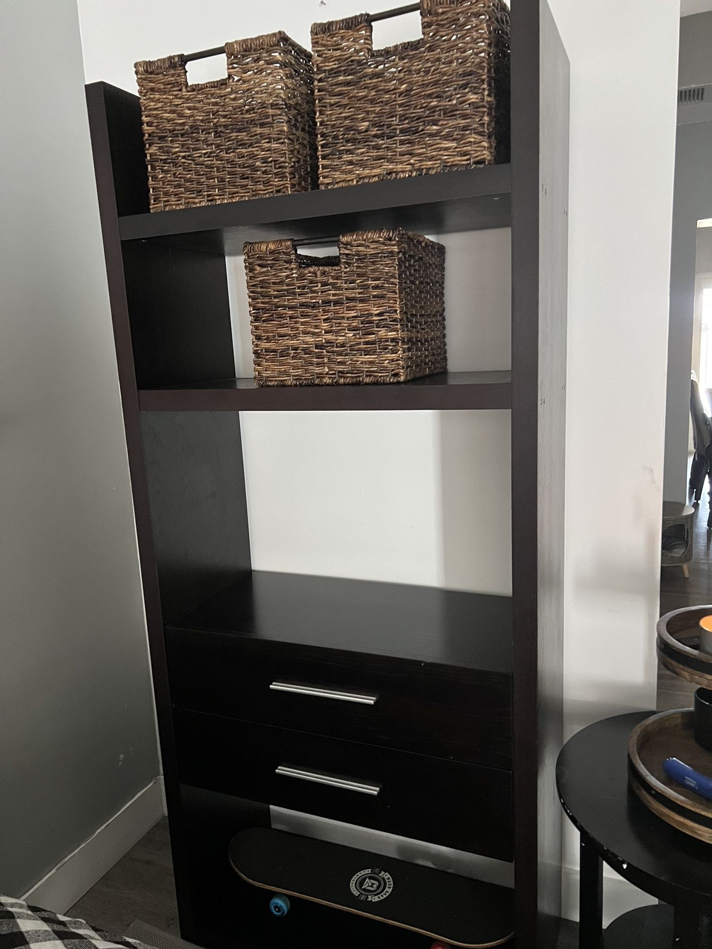 Tall Storage Book Shelve