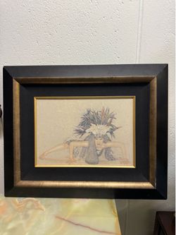 Gary Hostallero Framed Print Of Hawaiian Dancer