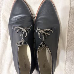 Genuine Leather Women’s Oxfords 