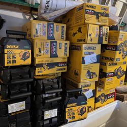 BRAND NEW NOT OPENED DEWALT TOOLS FOR SALE