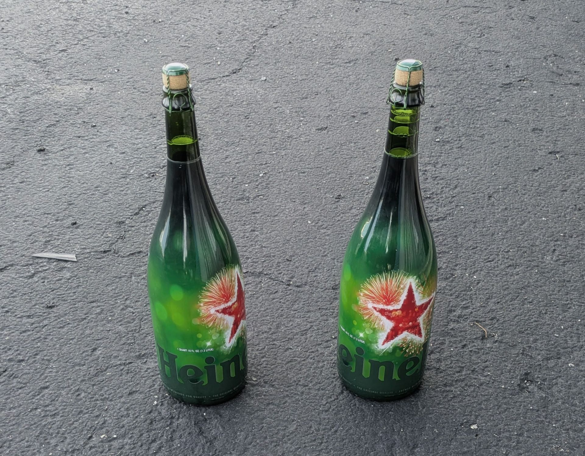 Heineken Champagne Bottles Collectors E.D