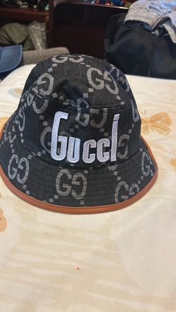Gucci GG Monogram Denim Bucket Hat