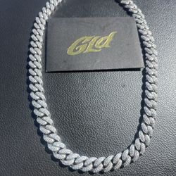 Silver Cuban Necklace 